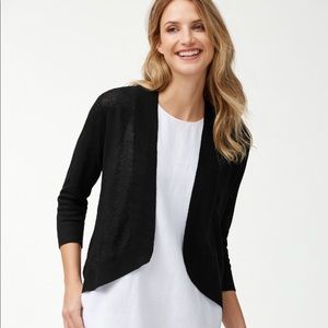 Tommy Bahama Lea Open Linen Cardigan